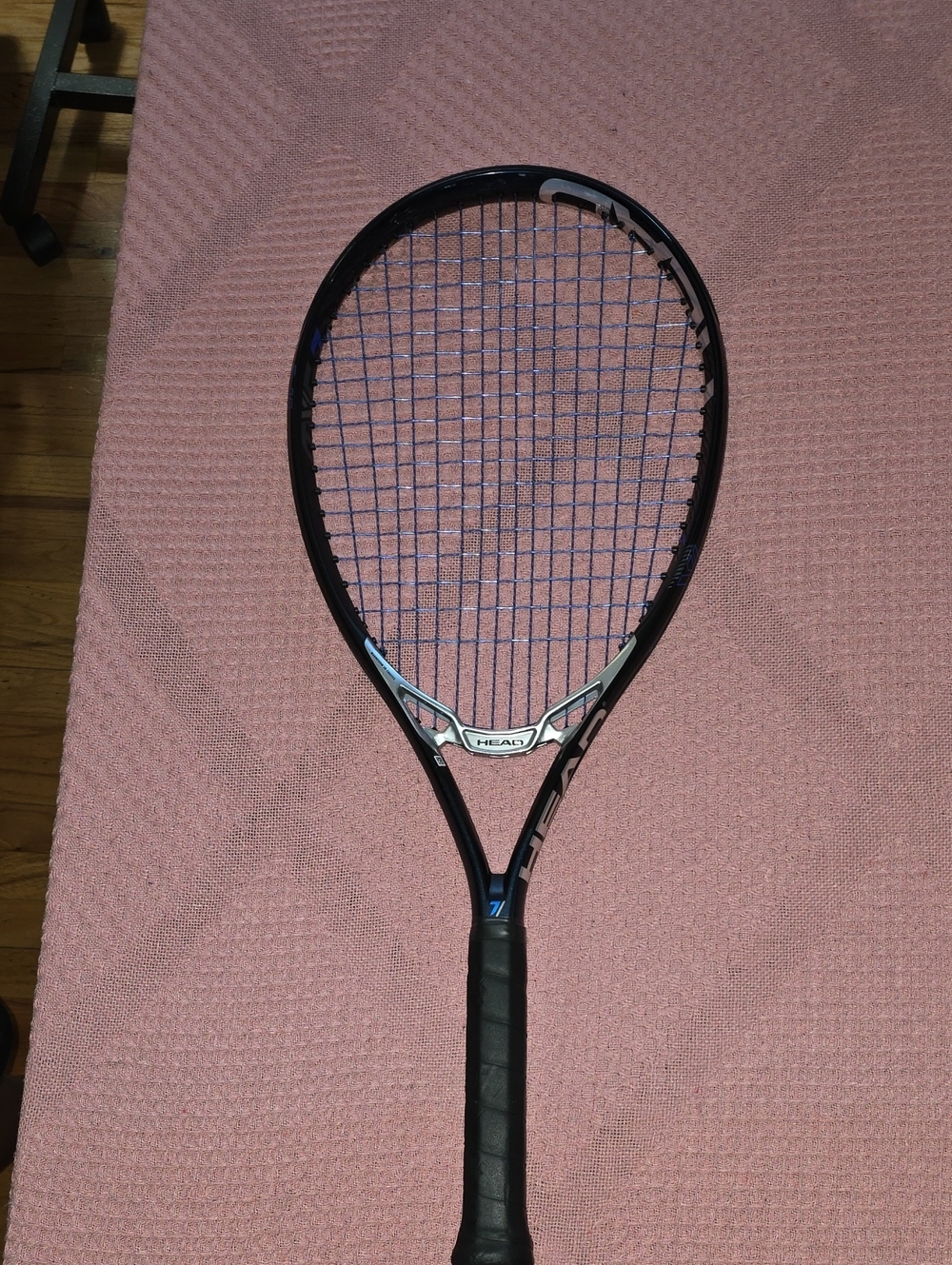 Head Black and Silver Tennis Racket